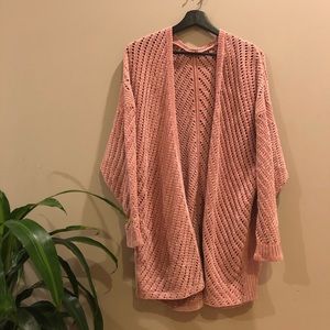 Oversized Chenille Cardigan